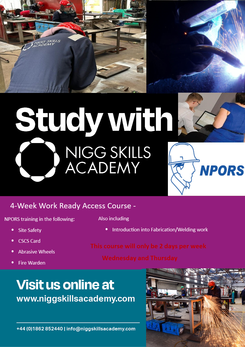 4-week Work Ready Access Course