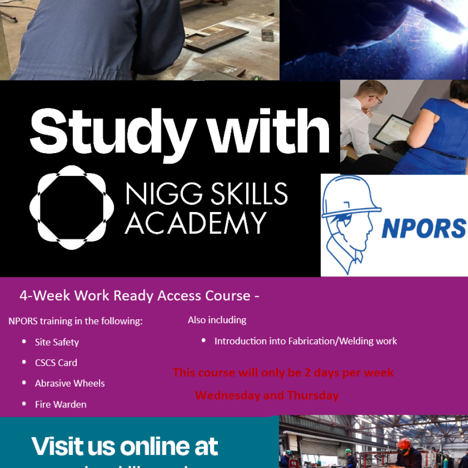 4-week Work Ready Access Course